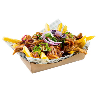Frites pulled pork（NIEUE）